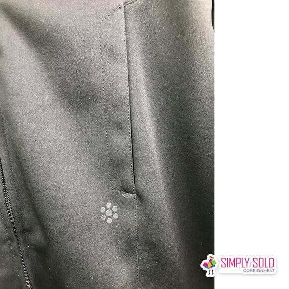 Mondetta Women's Hooded  Long Jacket High Vis Wicking Softshell Black Tapered S - Picture 8 of 13